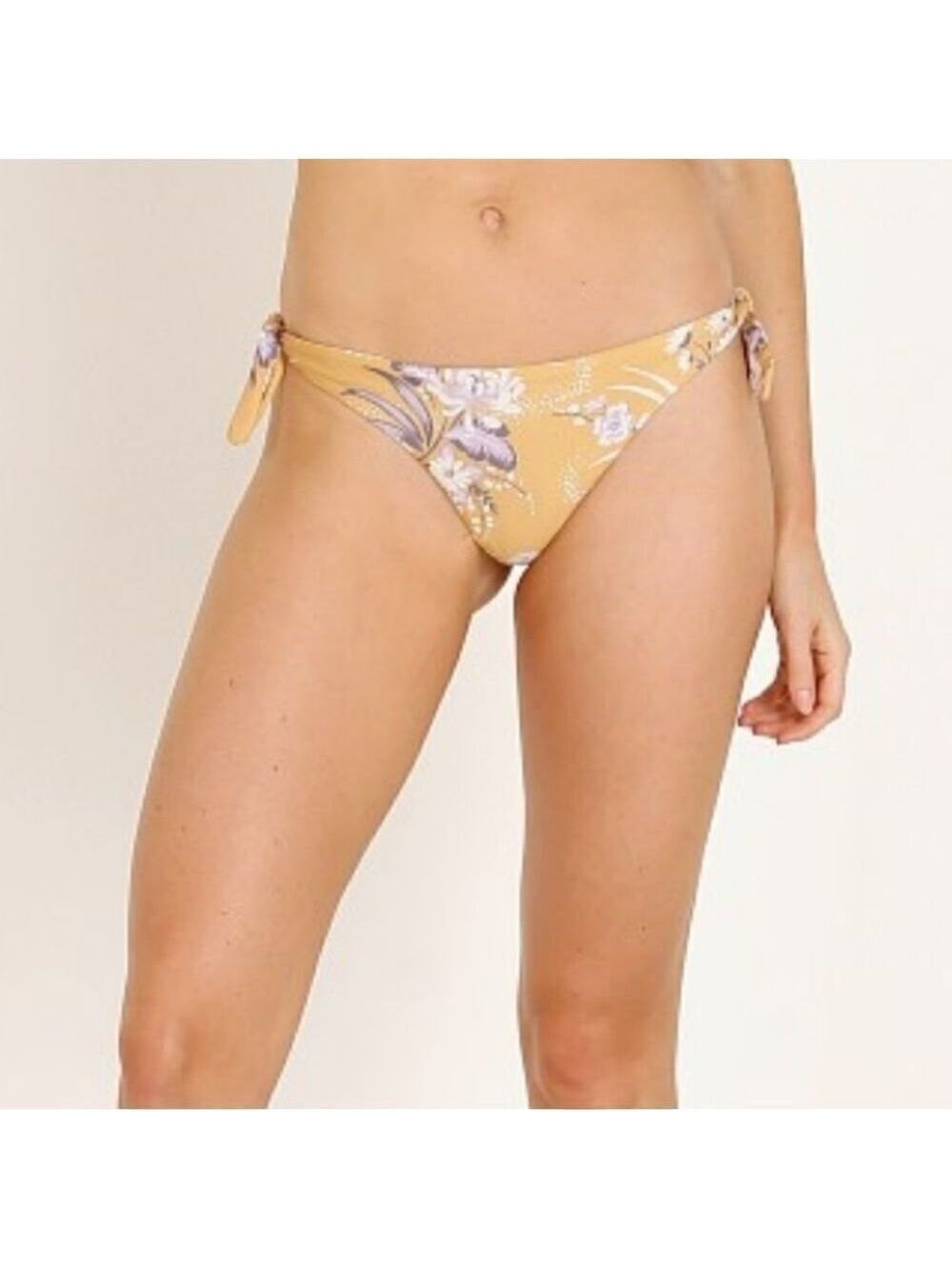 Vitamin A Gidget Tie Side Bikini Bottom Soleada Flora